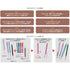Uni Style Fit Signo 0.5mm Gel Multi Pen Refill Gel Pen Refill 16 Colors | UMR-109-05