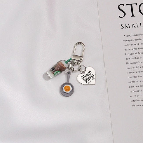 JAPANESE KOHI GRAY Coffee Planner Charm Café Planner Charm Barista Planner Charm Latte Planner Charm Frappuccino Charm | 2.25 X 1.18 Inches