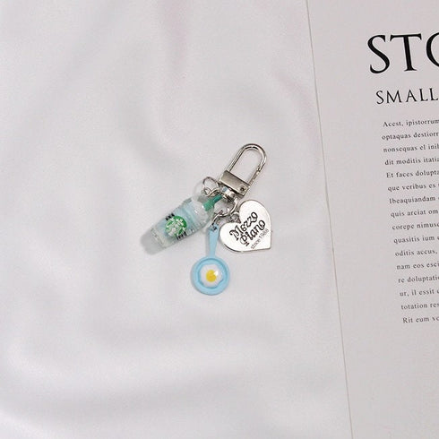 JAPANESE KOHI BLUE Coffee Planner Charm Café Planner Charm Barista Planner Charm Latte Planner Charm Frappuccino Charm | 2.25 X 1.18 Inches