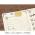 Midori CLIP RULER Art Deco Banner Bullets Stencil Template Bujo Template Metal Bookmark | Gold Card