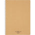 Kokuyo B5 Soft Ring NATURAL Series BLACK Notebook Dotted Line 7mm Rule Eco Friendly Notebook Sustainable Notebook | 80 Sheets SV608A