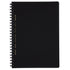 Kokuyo A5 Soft Ring BUSINESS Series BLACK 5MM GRID Notebook Sustainable Notebook | 70 Sheets SV437S5