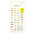 Midori COFFEE FOOD Hobby Sticker for DIARY Series Stickers Washi Tape Stickers Repositionable Stickers Tiny Stickers Bujo | 2566