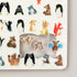 Midori ANIMALS CAT Dog Squirrel Sticker for DIARY Series Stickers Washi Tape Stickers Repositionable Stickers Tiny Stickers Bujo | 2567