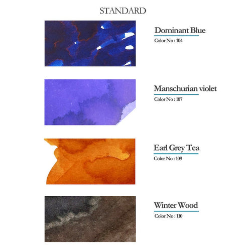 Dominant Industry Ink CHROME MIRROR Fountain Pen Ink Handmade Dip Pen Ink Hand Crafted Bottle Ink | 25ml