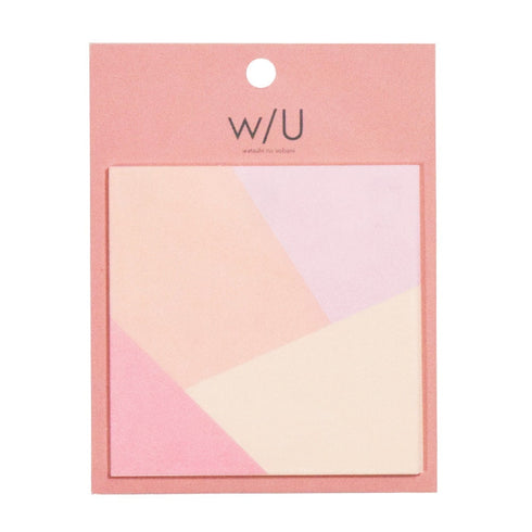 Nakabayashi MIDNIGHT Watashi No Sobani W/U Series Transparent Sticky Note Translucent Sticky Notes Vellum Sticky Notes | WU-FSTL 20 Sheets