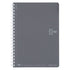 Kokuyo B6 Soft Ring B6 LIGHT BLUE Notebook Dotted Line 6mm Rule | SV348BT 80 Sheets