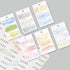 Scene OCEAN Watercolor Translucent Sticky Notes Transparent Sticky Notes Vellum Sticky Notes | 60 Notes K-SCE-1