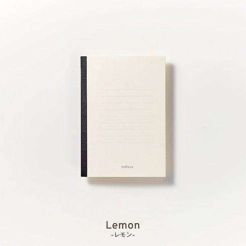 Oguno B6 MAHORA LEMON 5mm Ruled Light Suppressing Notebook Reduced Glare Paper Developmental Disabilities Good Design Award | OGN-M311