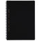 Kokuyo A5 Soft Ring BUSINESS Series BLACK 5MM GRID Notebook Sustainable Notebook | 70 Sheets SV437S5