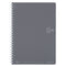 Kokuyo A5 Soft Ring GRAY Notebook Dotted Line 6 mm Rule | 80 Sheets SV338BT