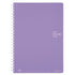 Kokuyo A5 Soft Ring BLACK Notebook Dotted Line 6 mm Rule | 80 Sheets SV338BT
