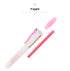 Dianshi RETRACTABLE FLUORESCENT Color Highlighter Set Refillable Highlighter Set Eco Conscious Four Series Six Pen Set 24 Colors | DS-805S