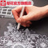 Sakura WHITE Gelly Roll 3 Pack 05 08 10 Fine Medium Bold Point Black Out Planning Black Paper Pens White Gel Pen