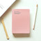 Mu Lifestyle DUSTY ROSE STORAGE Book Storage Binder Storage Wallet Print-On Stickers Rub -On Stickers Transfer Stickers Translucent Stickers