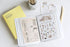 MU Lifestyle WHITE STORAGE Book Storage Binder Storage Wallet Print-On Stickers Rub -On Stickers Transfer Stickers Translucent Stickers
