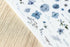 MU Lifestyle Print-On Stickers Rub -On Stickers Transfer Stickers Translucent Stickers 181 | Blue Flowers Foxes When Snow Melts