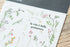 MU Lifestyle Print-On Stickers Rub -On Stickers Transfer Stickers Translucent Stickers 183 | Butterflies Butterfly Lavender Wildflowers