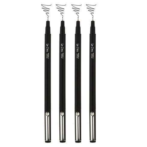 Marvy Le Pen BLACK SET 0.3mm 4300-4B | Complete Set
