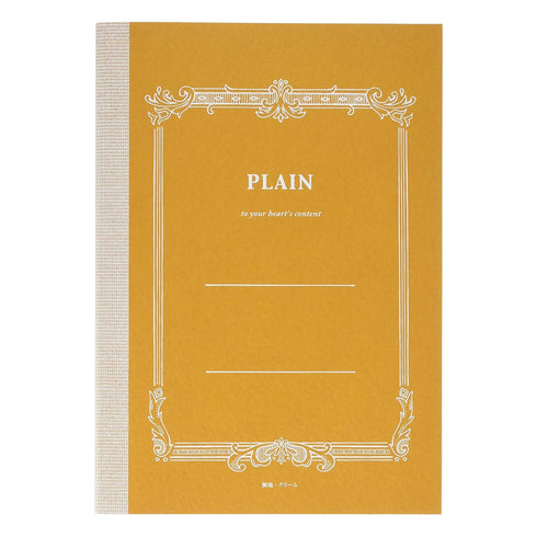Tsubame Note Fools B5 BLANK Plain Cream Notebook Section Notebook Unlined | C3020 64 Pages