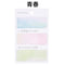 Scene LOVE Watercolor Translucent Sticky Notes Transparent Sticky Notes Vellum Sticky Notes | 60 Notes K-SCE-1