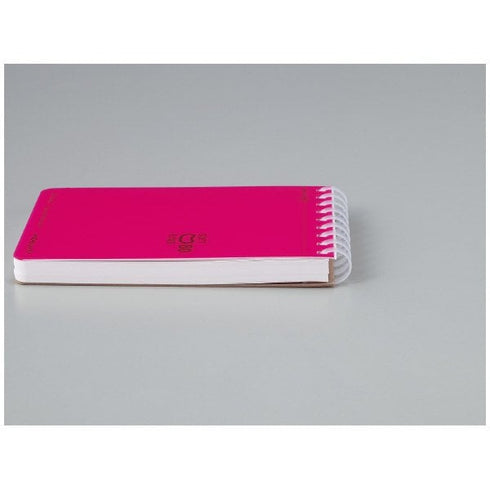 Kokuyo A7 GREEN Soft Ring Notebook 6mm Dotted Ruled Line Mini Type Reporter Style Notebook Flip Up Notebook | 80 Sheets SV378BT