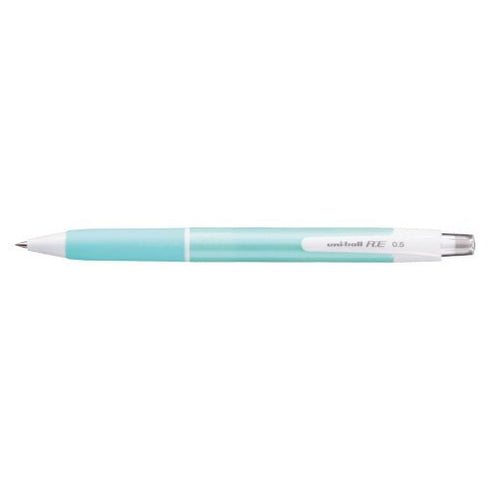 Uni-ball R:E Pastel MINT GREEN Barrel Off-Black Ink Erasable Gel Pen 0.5mm Gel Pen Removable Gel Pen Green Body | URN-180C-05
