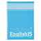 Kokuyo B5 Soft Ring English 15 Learning Notebook English Learning Notebook English Teaching Notebook 15 Step 3mm Rule | 40 Sheets S800
