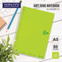 Kokuyo A5 Soft Ring BLACK Notebook Dotted Line 6 mm Rule | 80 Sheets SV338BT