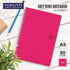 Kokuyo A5 Soft Ring BLUE GREEN Notebook Dotted Line 6 mm Rule | 80 Sheets SV338BT