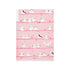 Midori A5 BIRDS White-Tailed Tits 3 Pocket Clear Folder MD Folder Water Resistant Folder | 220mm X160mm