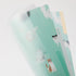 Midori A4 CATS 3 Pocket Clear Folder MD Folder Water Resistant Folder | 310mm X 221mm