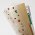Midori A4 COFFEE 3 Pocket Clear Folder MD Folder Water Resistant Folder | 310mm X 221mm