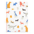 Midori A4 DOGS 3 Pocket Clear Folder MD Folder Water Resistant Folder | 310mm X 221mm