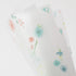 Midori A4 FLOWERS 3 Pocket Clear Folder MD Folder Water Resistant Folder | 310mm X 221mm