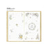 MU Lifestyle Print-On Stickers Rub -On Stickers Transfer Stickers Translucent Stickers 182 | Early Spring Morning Delicate Flower Wildflower