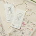MU Lifestyle Print-On Stickers Rub -On Stickers Transfer Stickers Translucent Stickers 183 | Butterflies Butterfly Lavender Wildflowers