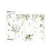 MU Lifestyle Print-On Stickers Rub -On Stickers Transfer Stickers Translucent Stickers 187 | Birds Greenery Foliage