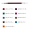 Zebra Sarasa BLACK REFILL 0.5mm Sarasa Grand Refill Single Refill Gel Ink Refill Sarasa Vintage Refill | JF-0.5