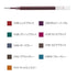 Zebra Sarasa BLUE GRAY Refill 0.5mm Sarasa Grand Refill Single Refill Gel Ink Refill Sarasa Vintage Refill | JF-0.5