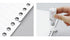 Kokuyo Clear REFILL Hole Seal Hole Reinforcements Paper Hole Repair REFILL Notebook Reinforcement Labels Reinforcement Applicator | PS3N