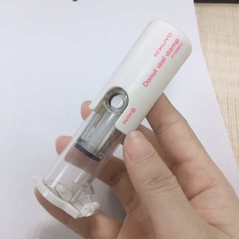 Kokuyo BLUE Clear Hole Seal Hole Reinforcements Paper Hole Repair Notebook Reinforcement Labels Reinforcement Applicator | PSM10Na