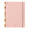 Kokuyo B6 SOOOFA PINK Soft Ring Notebook 4mm GRID Kokuyo Soft Ring Notebook | SV748S4 80 Sheets
