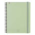 Kokuyo B6 SOOOFA Light BLUE Soft Ring Notebook 4mm GRID Kokuyo Soft Ring Notebook | SV748S4 80 Sheets