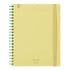 Kokuyo B6 SOOOFA Warm GRAY Soft Ring Notebook 4mm GRID Kokuyo Soft Ring Notebook | SV748S4 80 Sheets