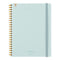 Kokuyo A5 SOOOFA Light BLUE Soft Ring Notebook 4mm GRID Kokuyo Soft Ring Notebook | SV738S4 80 Sheets