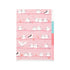 Midori A5 BIRDS White-Tailed Tits 3 Pocket Clear Folder MD Folder Water Resistant Folder | 220mm X160mm