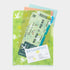 Midori A5 Peace DOVES White Birds 3 Pocket Clear Folder MD Folder Water Resistant Folder | 220mm X160mm