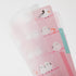 Midori A4 BIRDS White-Tailed Tits 3 Pocket Clear Folder MD Folder Water Resistant Folder | 310mm X 221mm