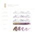 Ferris Wheel Press QUEEN ALLIUM SHIMMER Fountain Pen Ink Fashion District Dip Pen Ink Calligraphy Ink Bottle Ink | 38ml